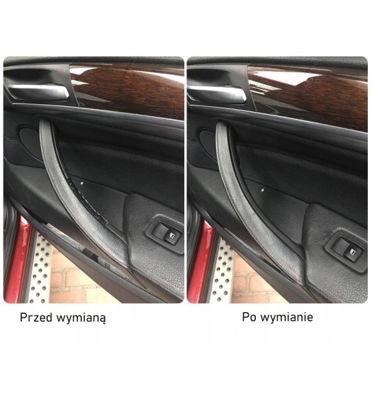 UCHWYT DRZWI KLAMKA RĄCZKA PRAWA BMW E70 E71 X5 X6