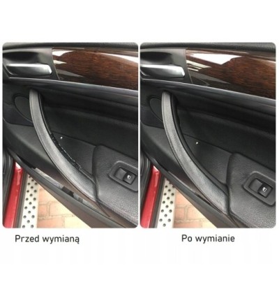 UCHWYT DRZWI KLAMKA RĄCZKA PRAWA BMW E70 E71 X5 X6