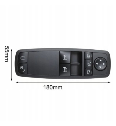 MERCEDES PANEL PRZYCISK SZYB PRZEŁĄCZNIK W169 W245 A1698206510