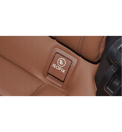Zaślepka ISOFIX MERCEDES W205 W253 C klasa GLC BRĄZOWA A2059200806