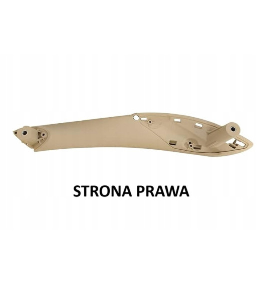 ZESTAW UCHWYTÓW RĄCZKA DRZWI LEWA + PRAWA PRZÓD BMW 3 4 F30 F31 F32 F34 F36