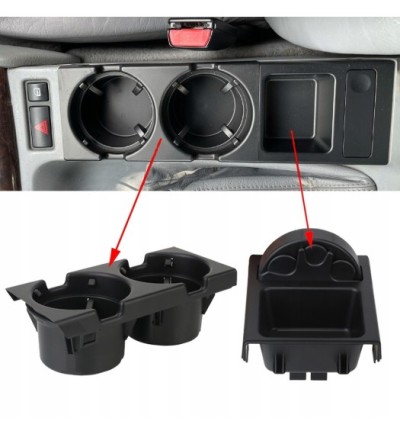 UCHWYT NA KUBKI NAPOJE CUPHOLDER MONETNIK BMW E46