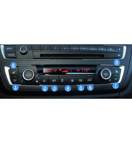 PRZYCISK KLIMATYZACJI BMW F20 F30 F35 F45 F46 F80