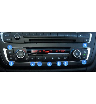 PRZYCISK KLIMATYZACJI BMW F20 F30 F35 F45 F46 F80
