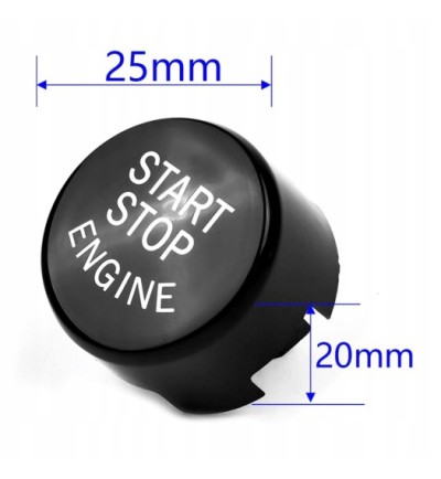 Nakładka przycisk START STOP BMW F30 F10 F25 F15