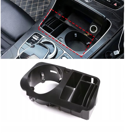 UCHWYT NA NAPOJE KUBKI CUP HOLDER SCHOWEK MERCEDES W205 W213 W463 C E klasa